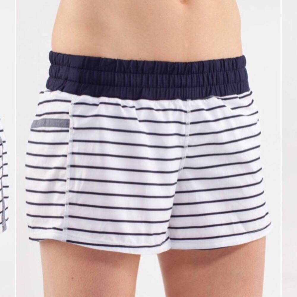Lululemon Tracker Short II Quiet Stripe
